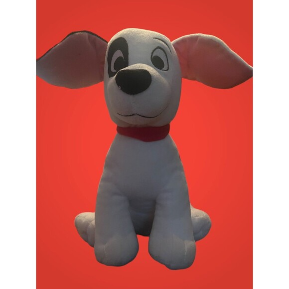 Disney Store PATCH 101 Dalmations Puppy Dog 12" Plush Stuffed Animal EUC Stuffie - Picture 5 of 7